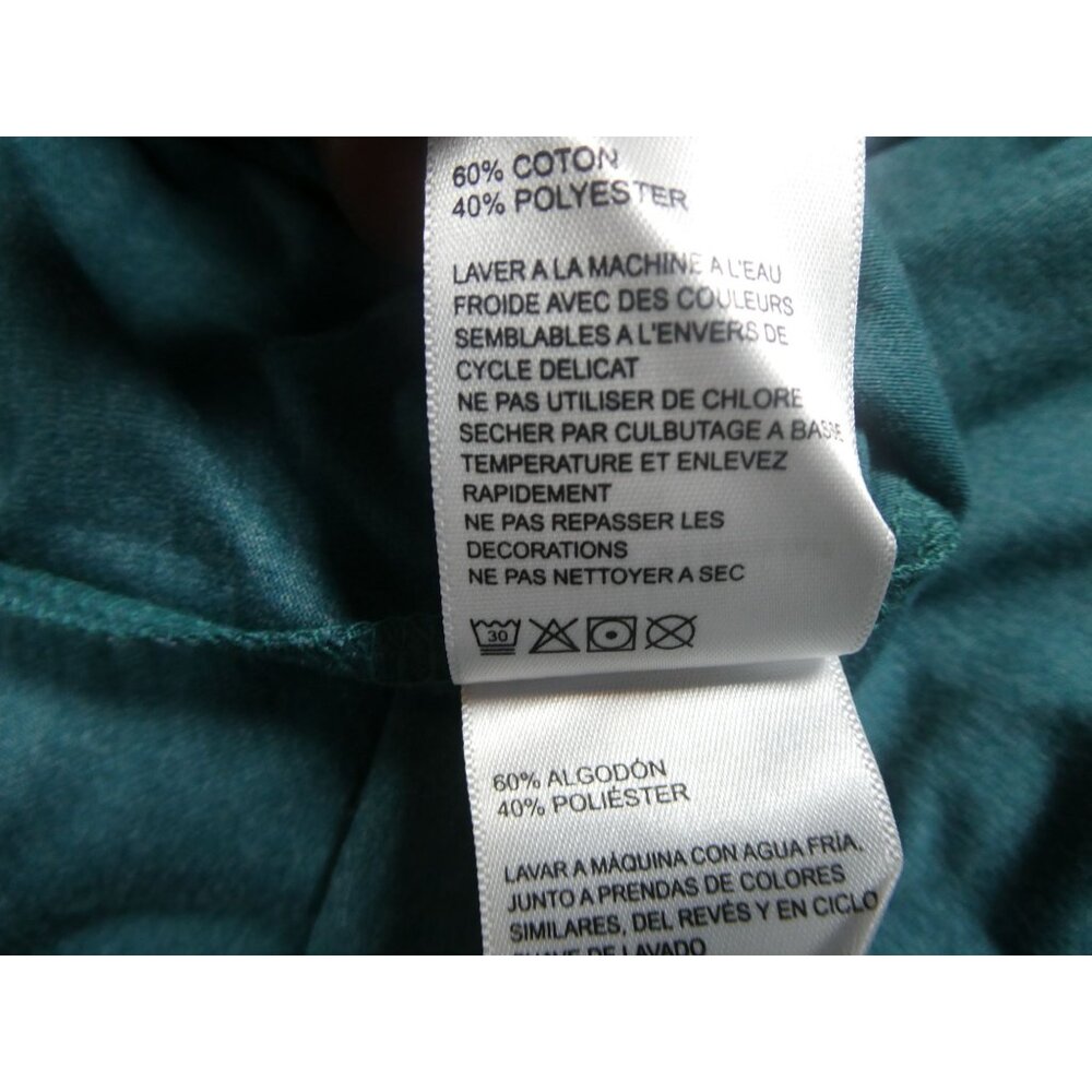 Tommy‎ Bahama Men's Jungle All The Way Deep Teal Green T-Shirt Size XL - Picture 6 of 6